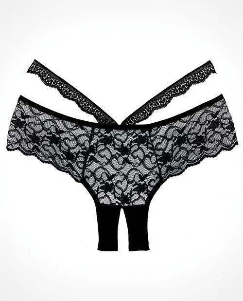 Adore Heartbreaker Panty Black O/s
