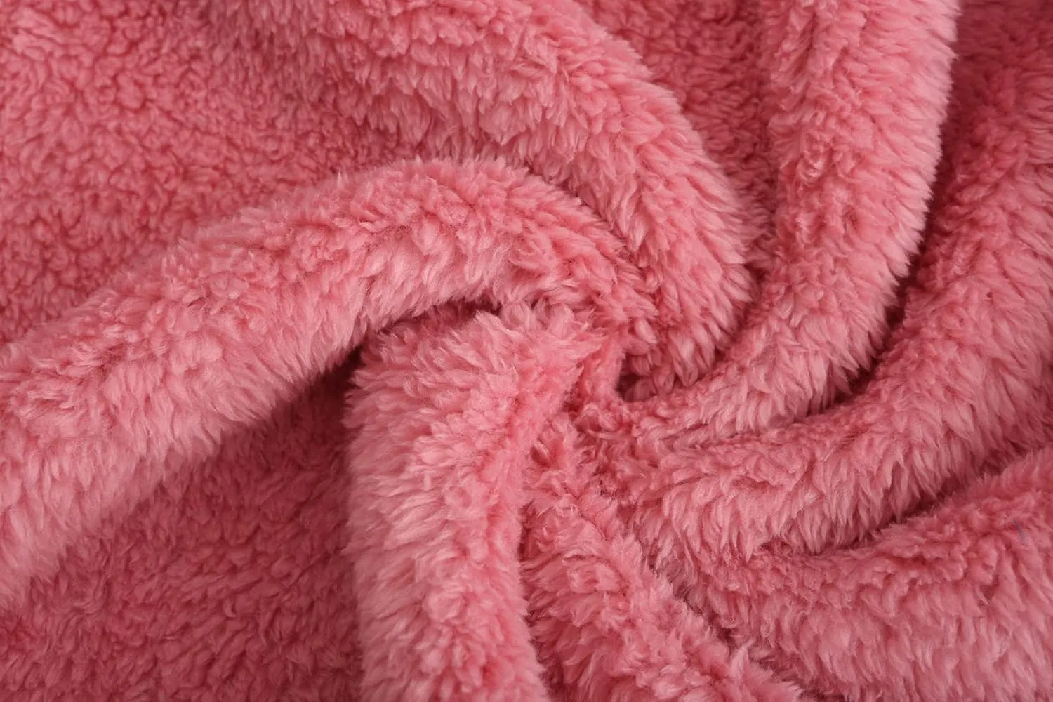 Boys Girls Soft Fleece Sherpa Full-zip Jacket