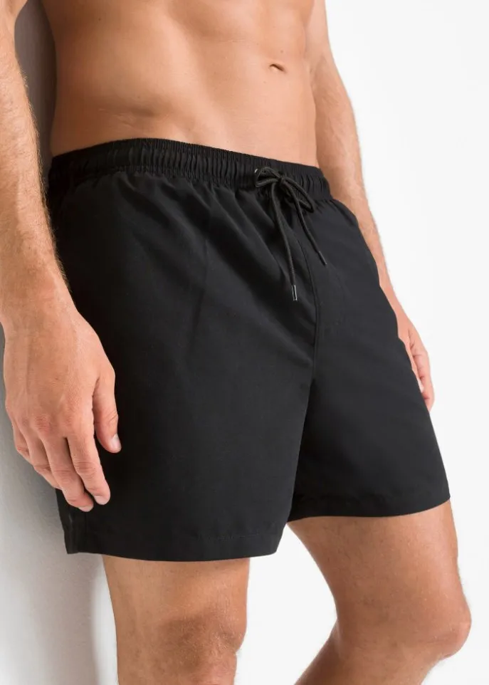 Bpc Bonprix Collection Men's Sustainable Swim Shorts, Black