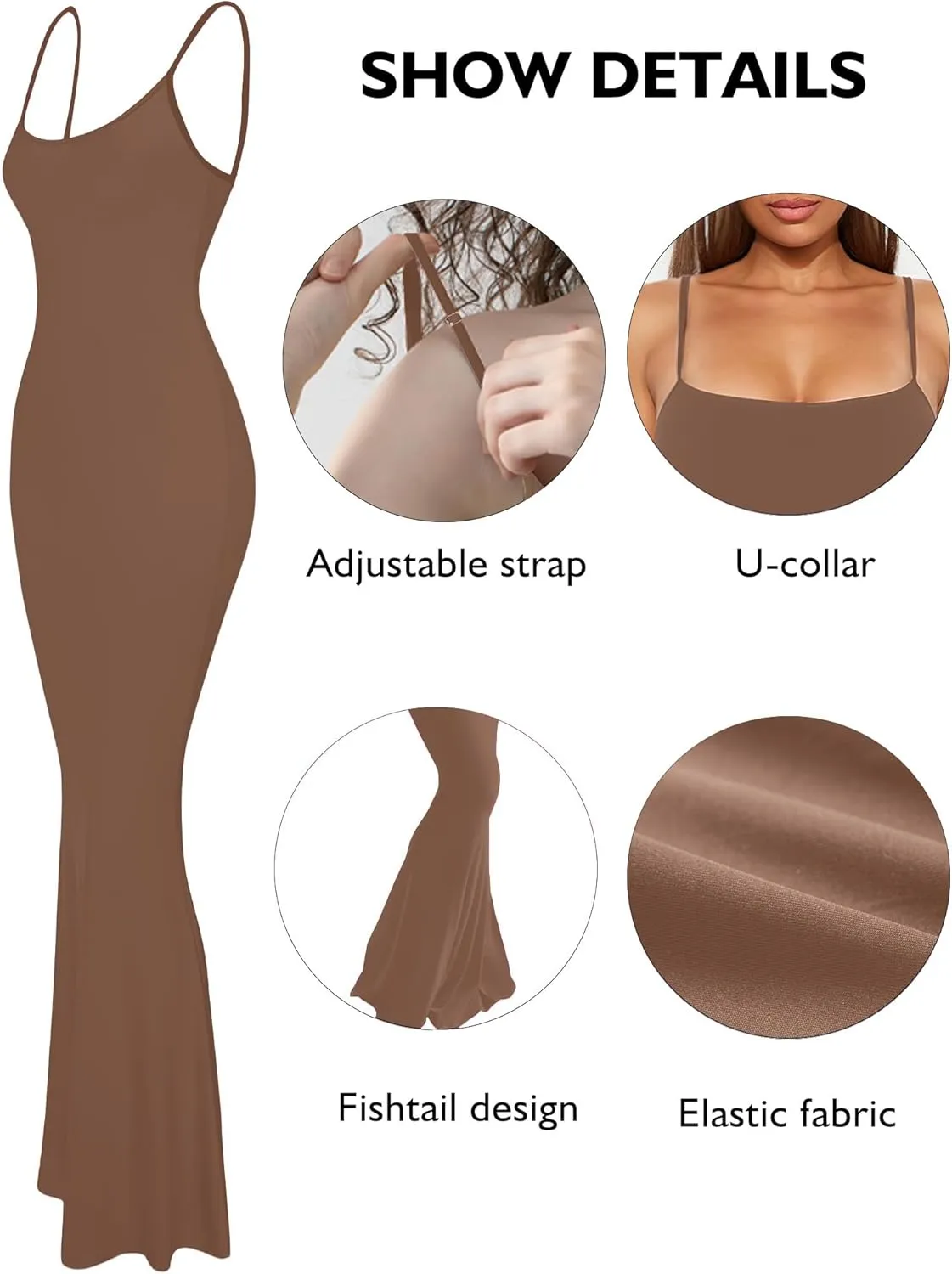 Buauty Womens Summer Dress Bodycon Maxi Dress Sleeveless Casual Long Dresses 2025 Spaghetti Strap Slip Elegant Evening Party