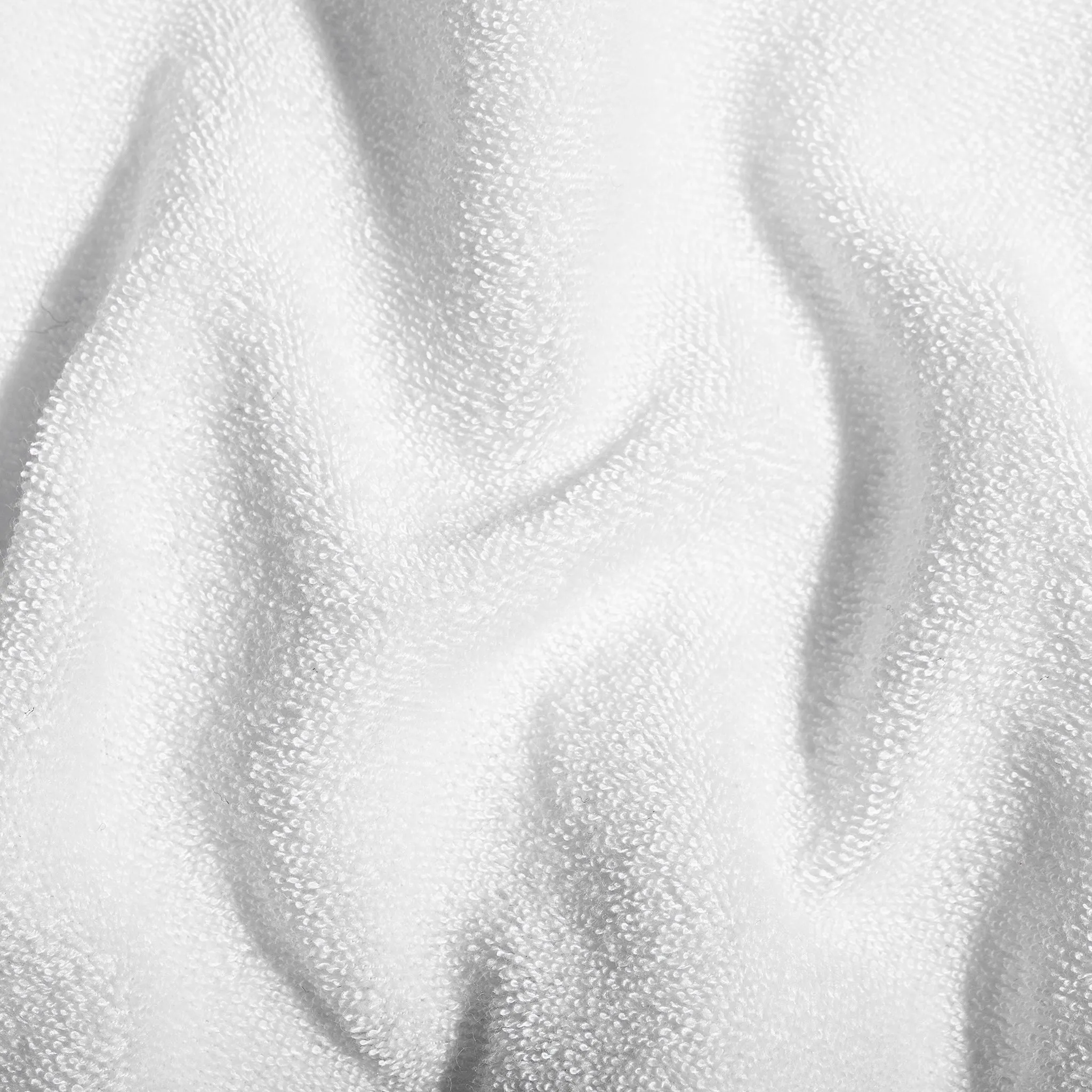Classic Terry Cloth Spa Robe - Stone/White