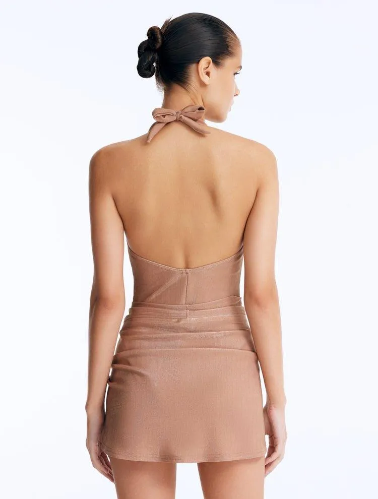 Clementine Bronze Swimsuit