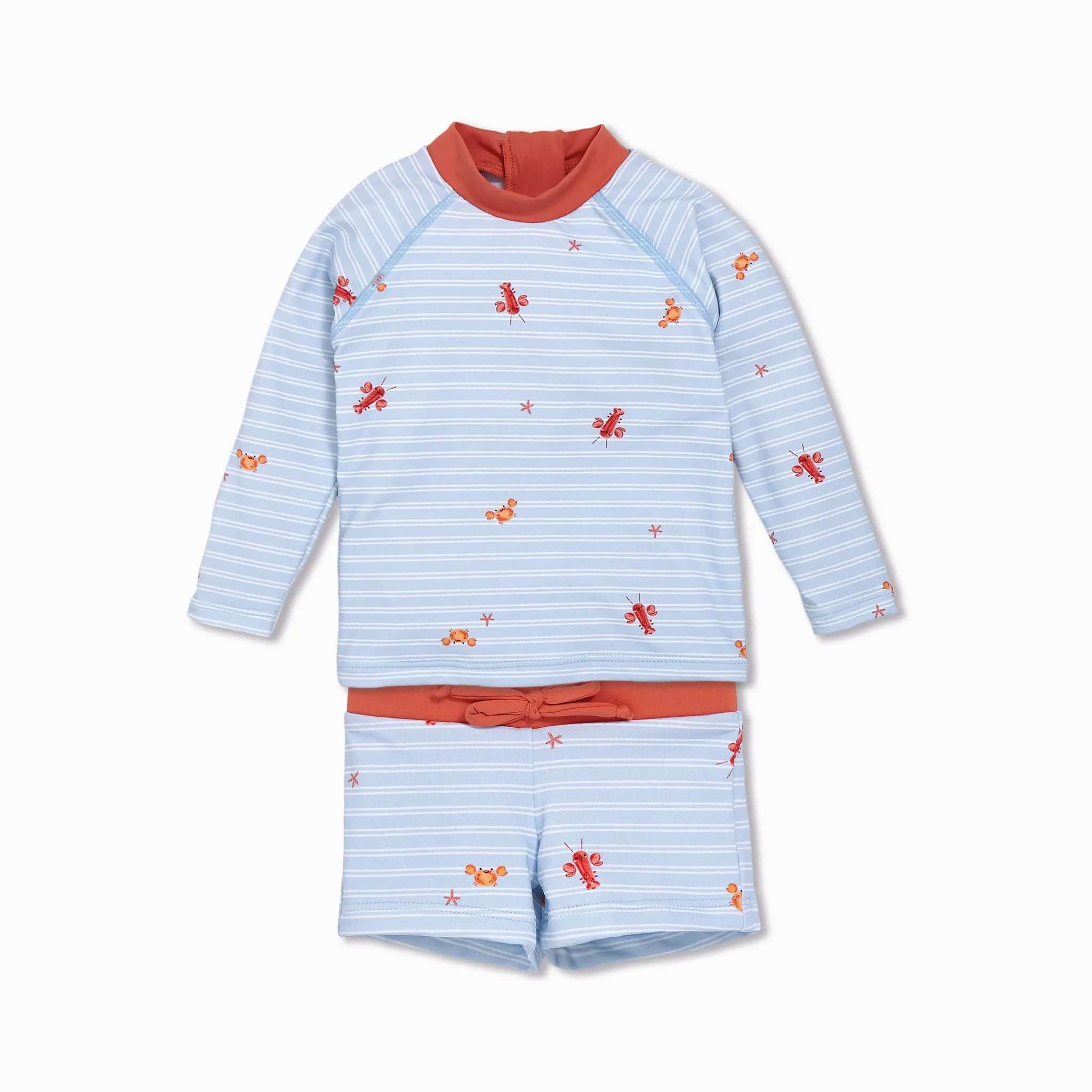 Crab Swim Vest & Shorts Set
