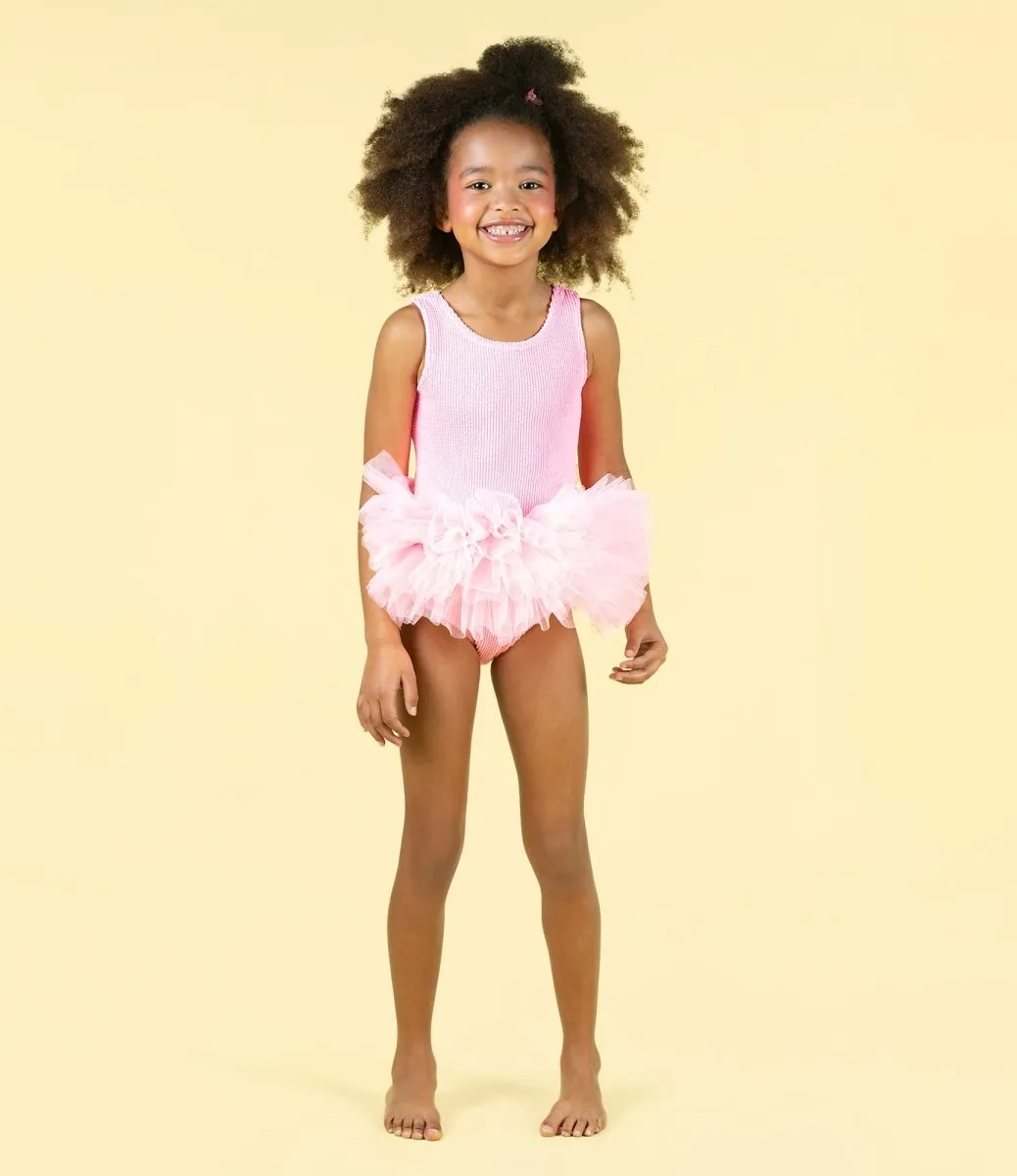CRINKLE TUTU ONE PIECE SWIMSUIT
