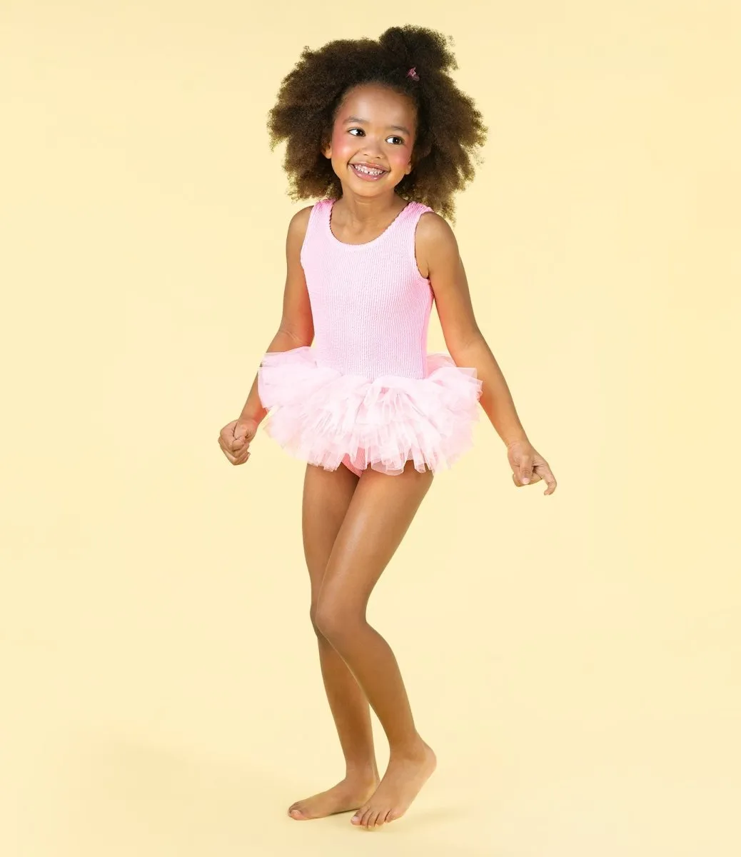 CRINKLE TUTU ONE PIECE SWIMSUIT