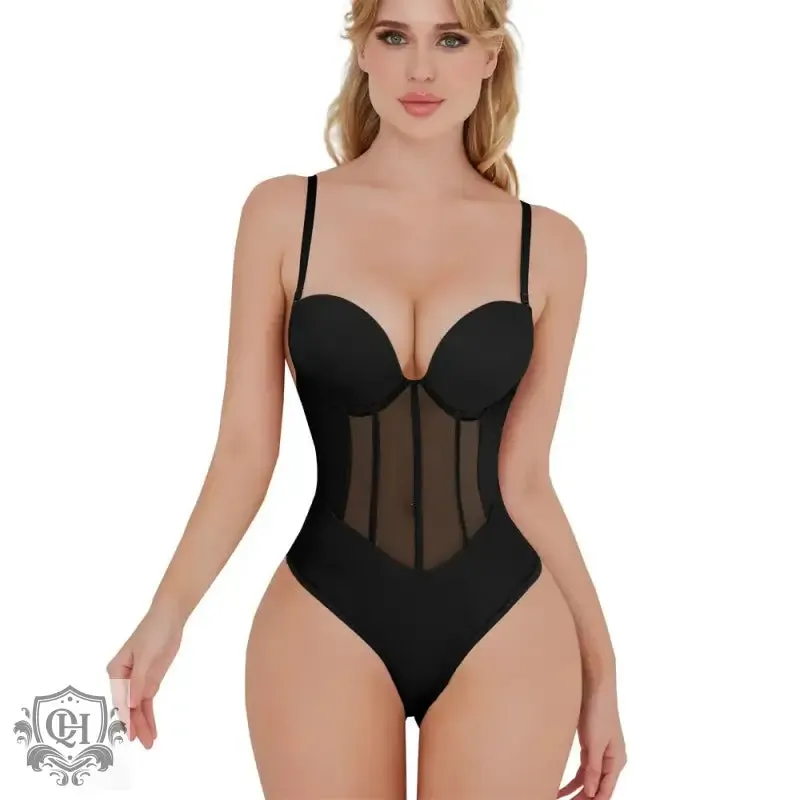 Detachable Shoulder Strap Hip Shaping Bodysuit