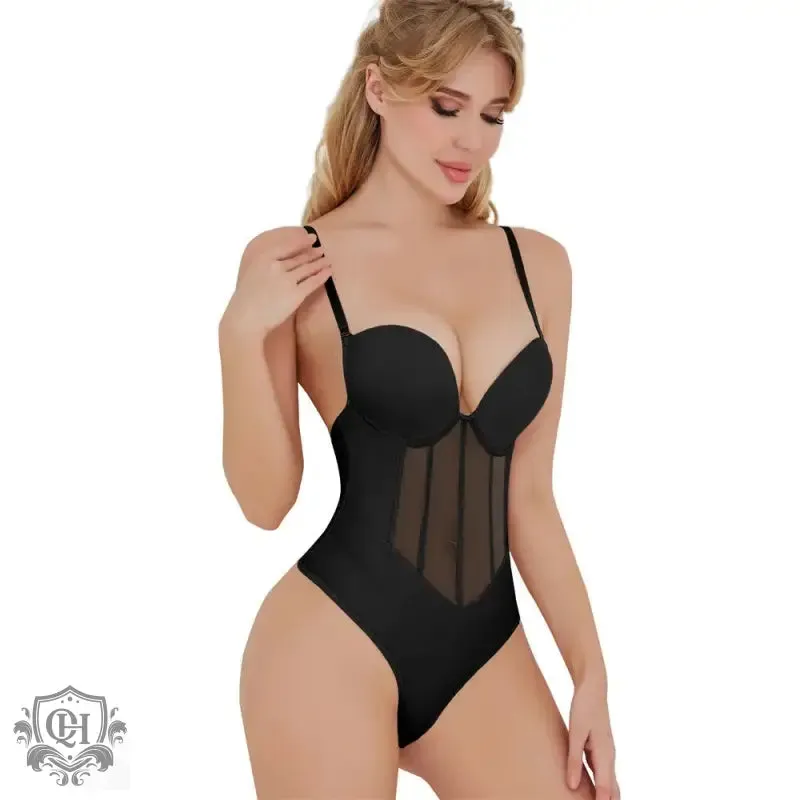 Detachable Shoulder Strap Hip Shaping Bodysuit