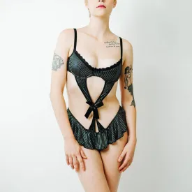 Escante Collection Lingerie One Piece Bodysuit - Large
