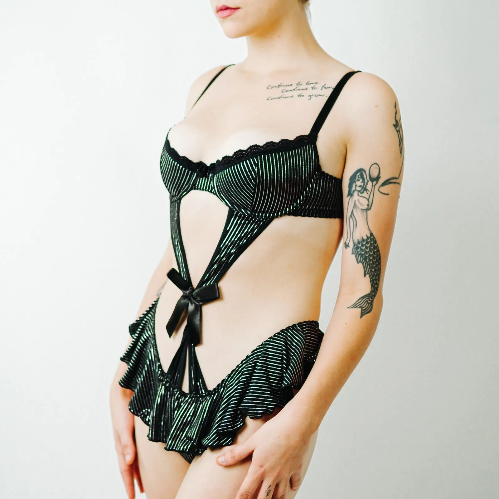 Escante Collection Lingerie One Piece Bodysuit - Large