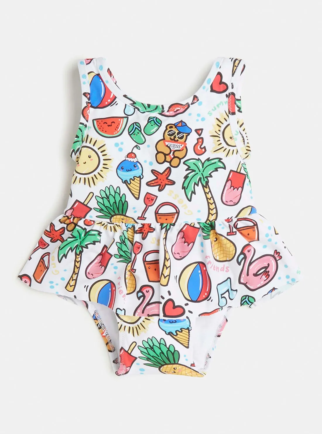 Flamingo One-Piece Swimsuit (6-24m)
