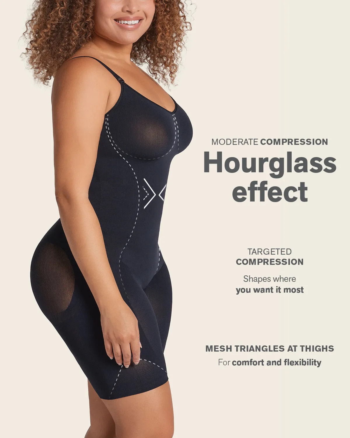 Full Coverage Seamless Shaping Bodysuit