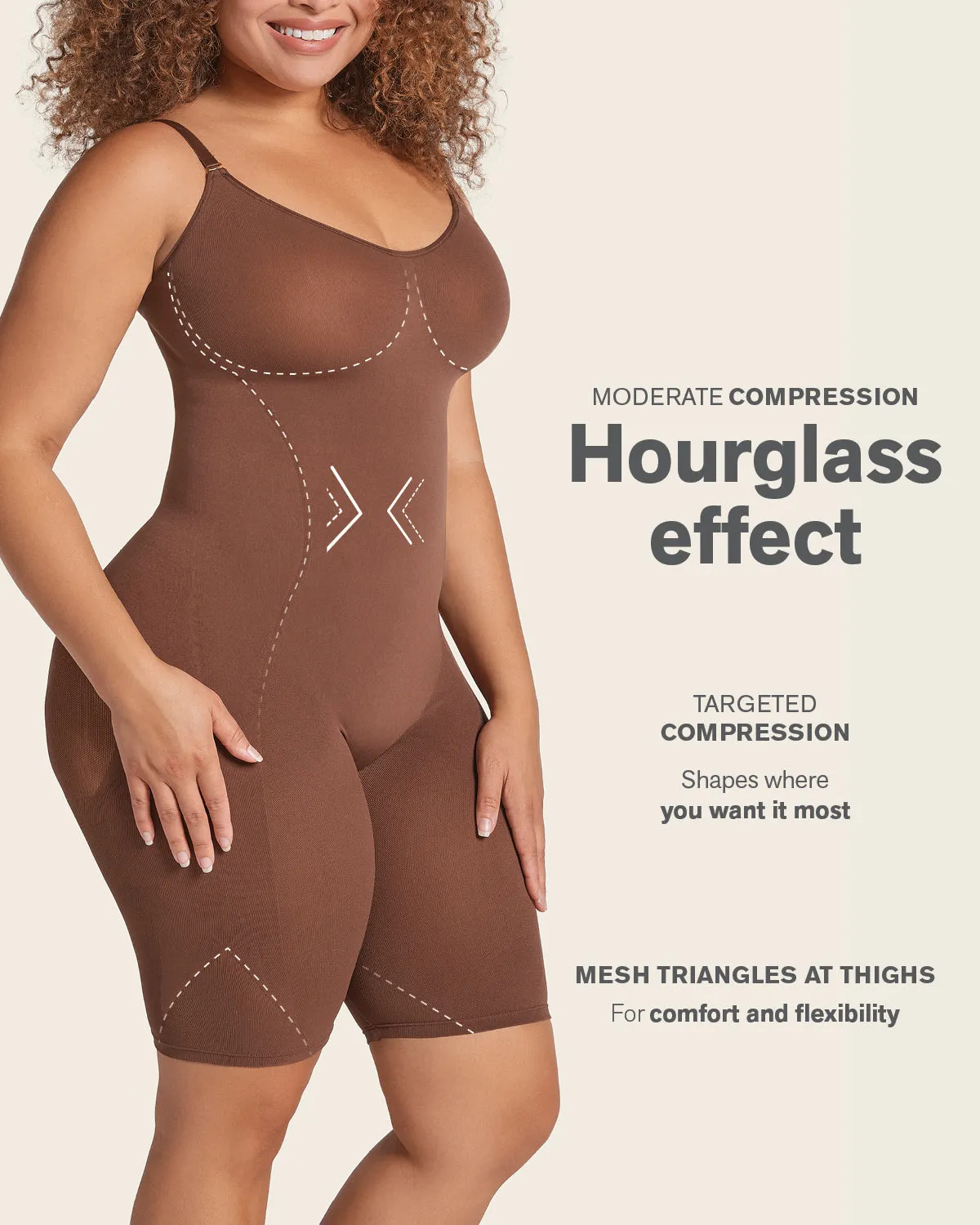 Full Coverage Seamless Shaping Bodysuit