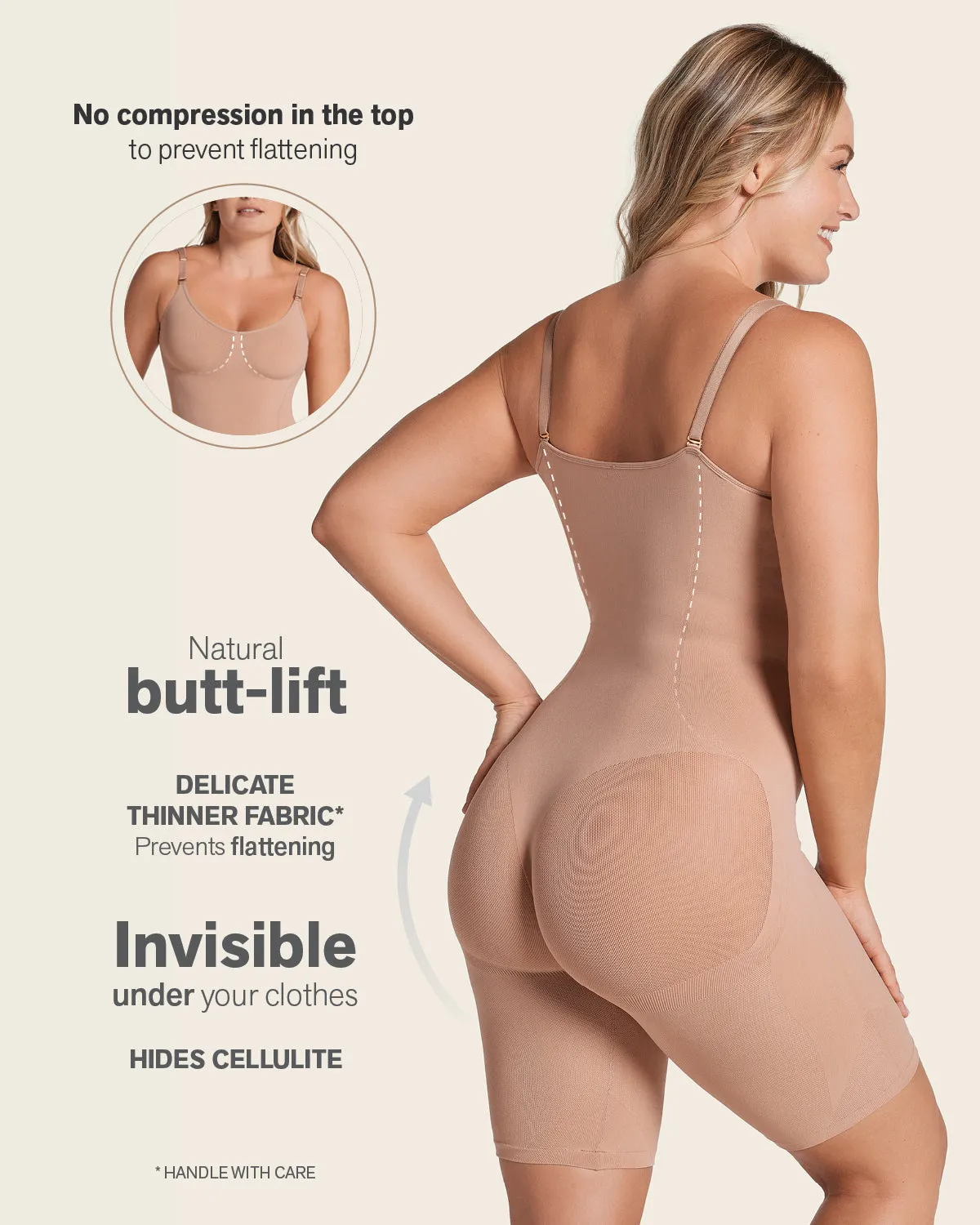 Full Coverage Seamless Shaping Bodysuit