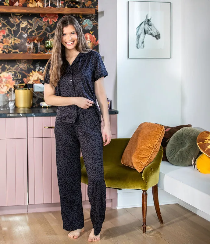 Hello Mello Wild For Naps Lounge Pajama Top