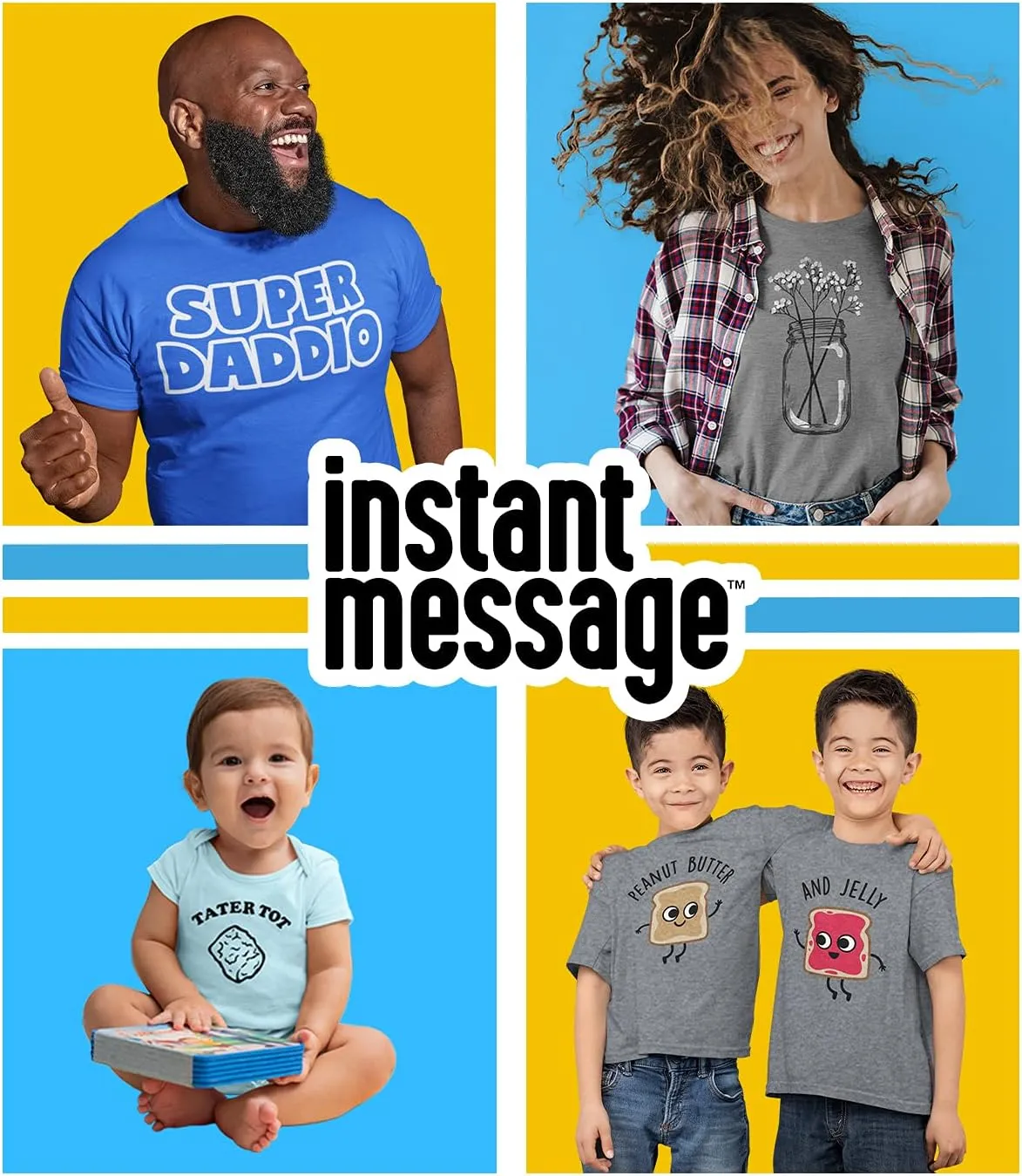 Instant Message - Line Drawing Sunset - Women's Short Sleeve Graphic T-Shirt