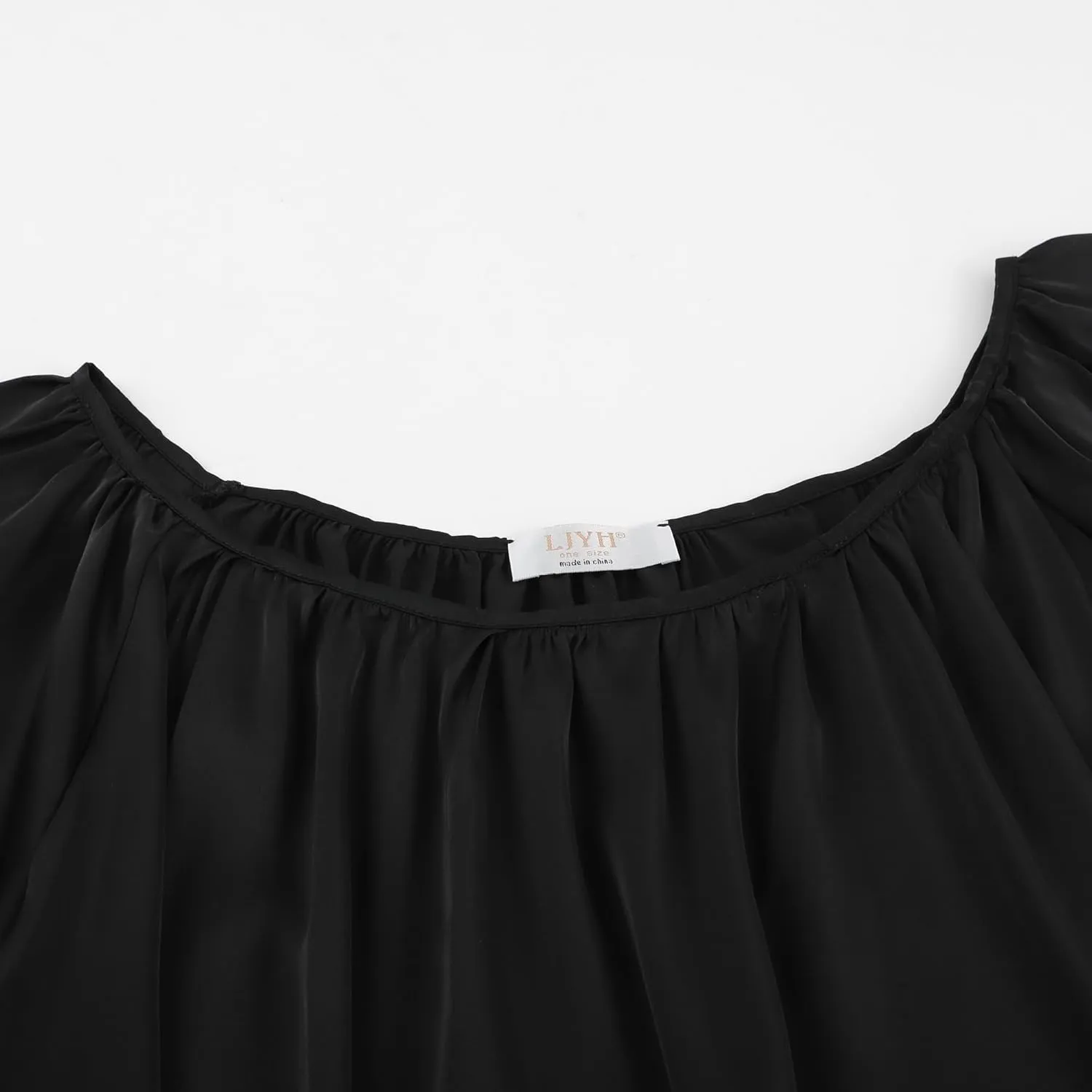 LJYH Women's Solid Short Sleeve Silky Long Nightgown Sleepwear Dress