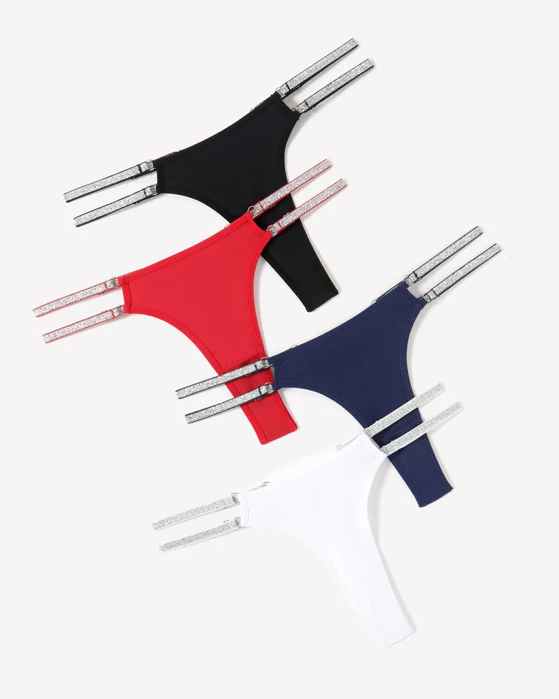 Low Waist Brazilian Tanga Panties
