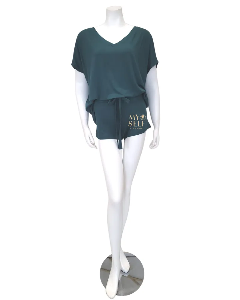 LW003   LW005 Modal Lounge Shorts Pajamas Set