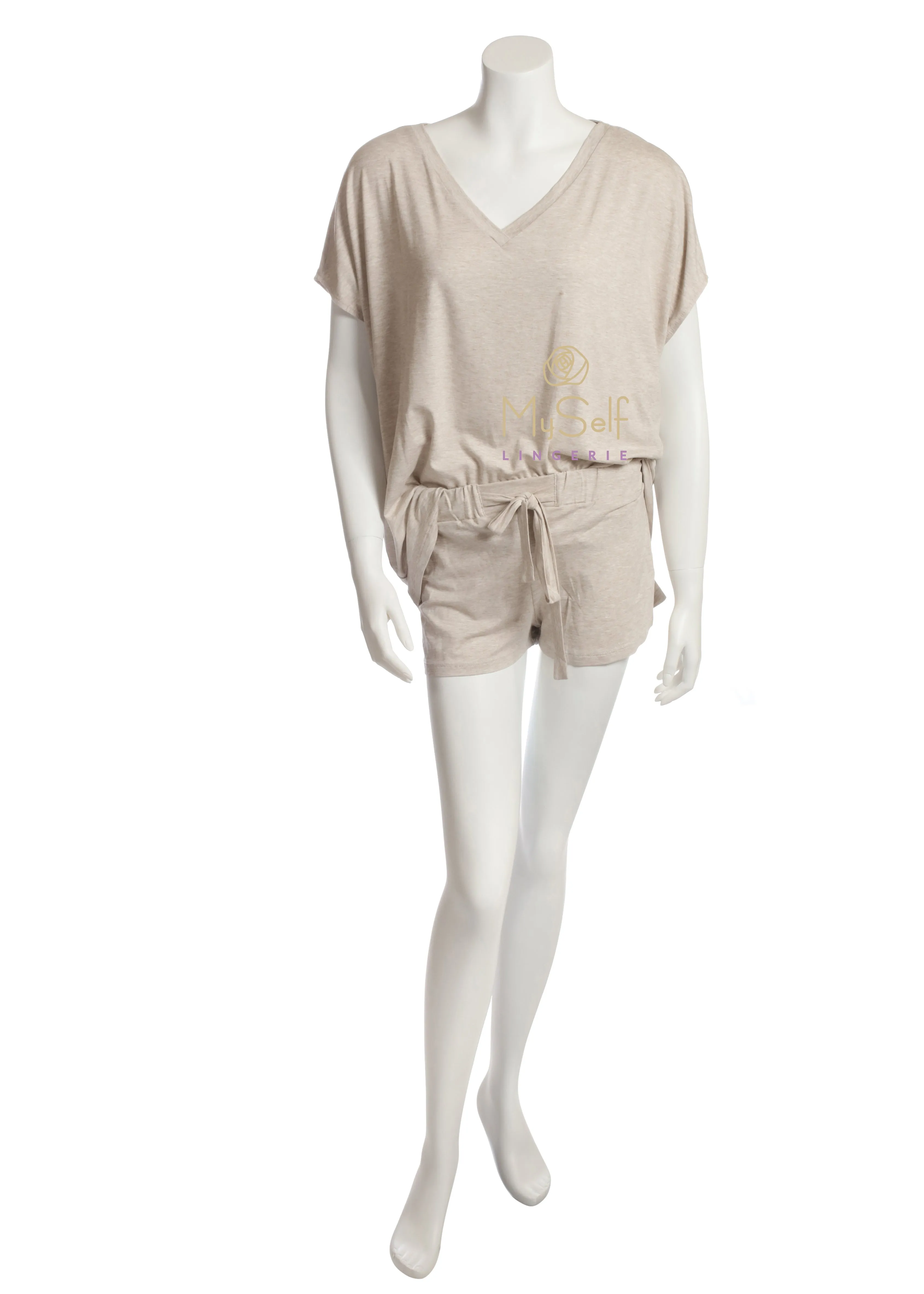 LW003   LW005 Modal Lounge Shorts Pajamas Set