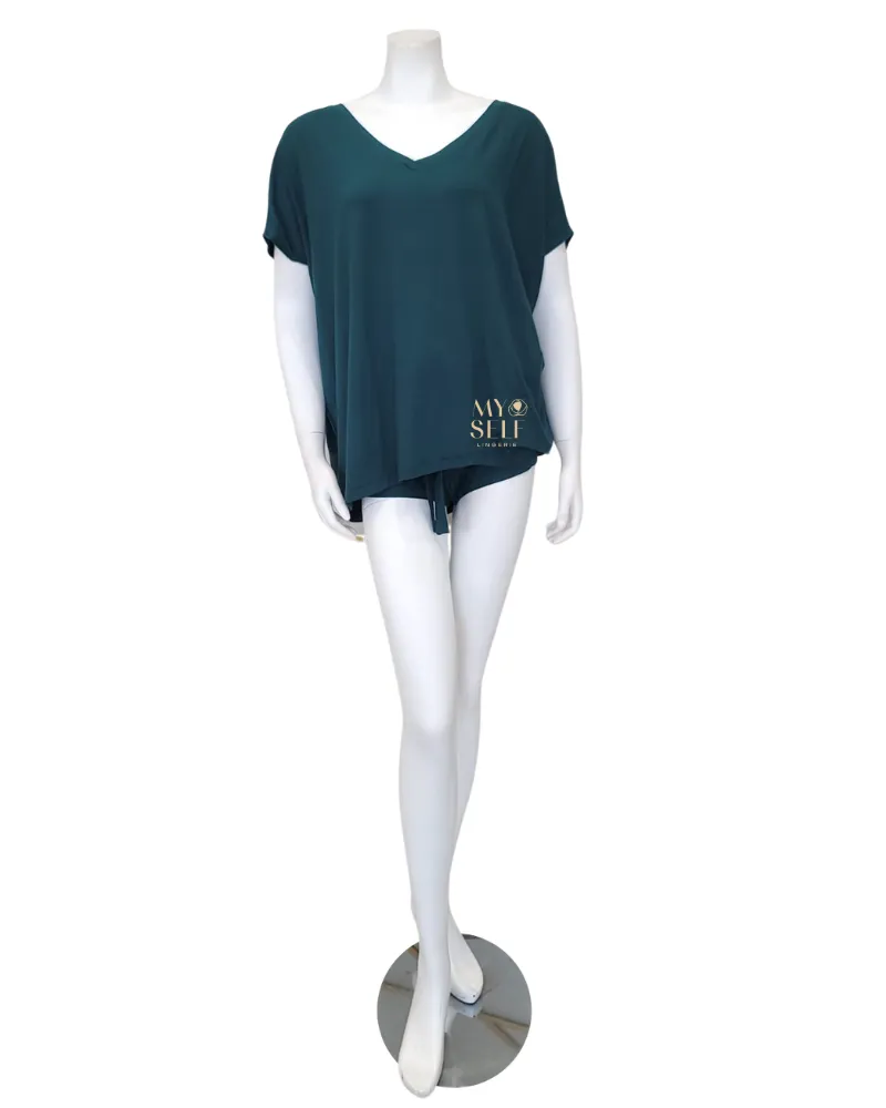 LW003   LW005 Modal Lounge Shorts Pajamas Set