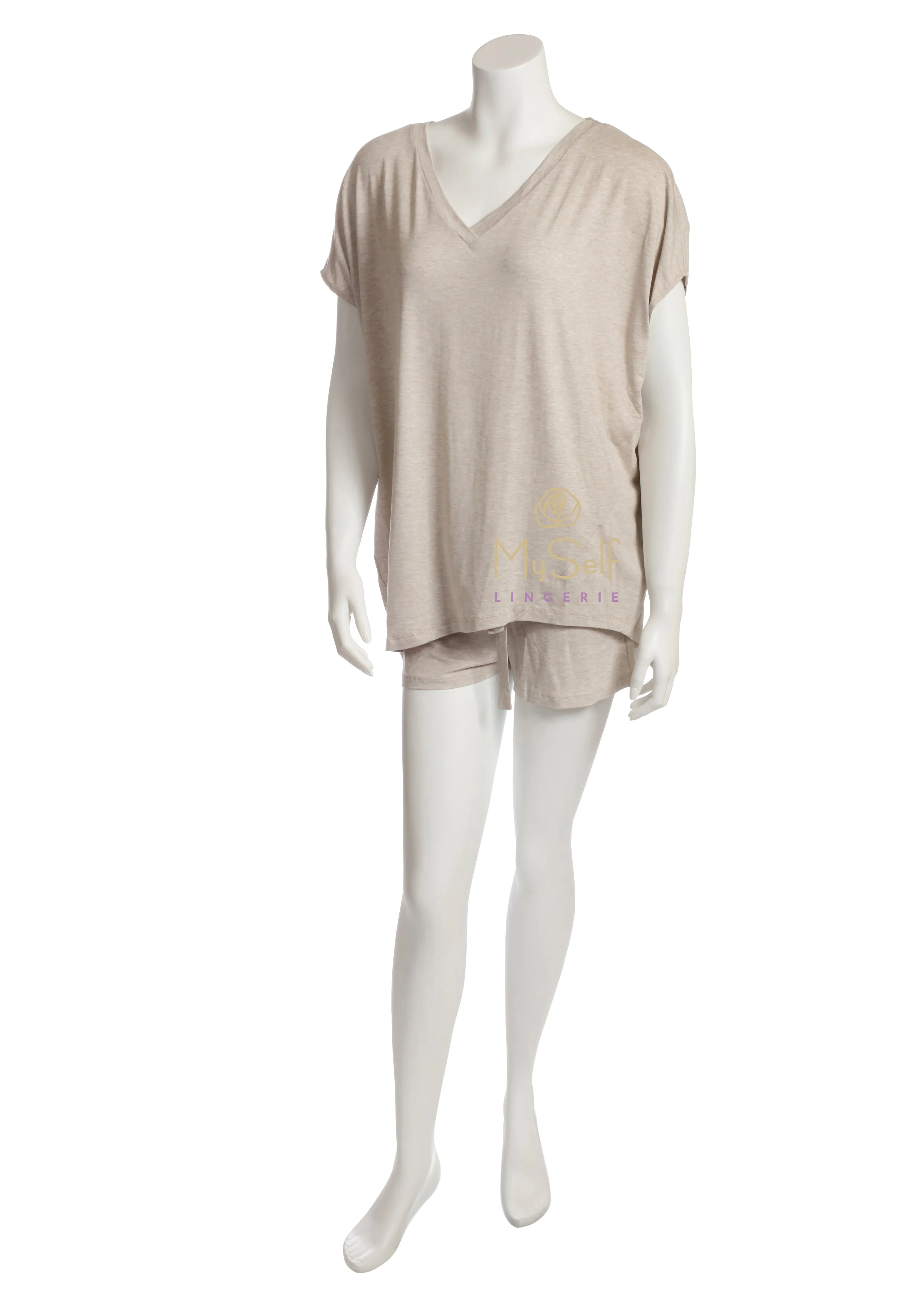LW003   LW005 Modal Lounge Shorts Pajamas Set