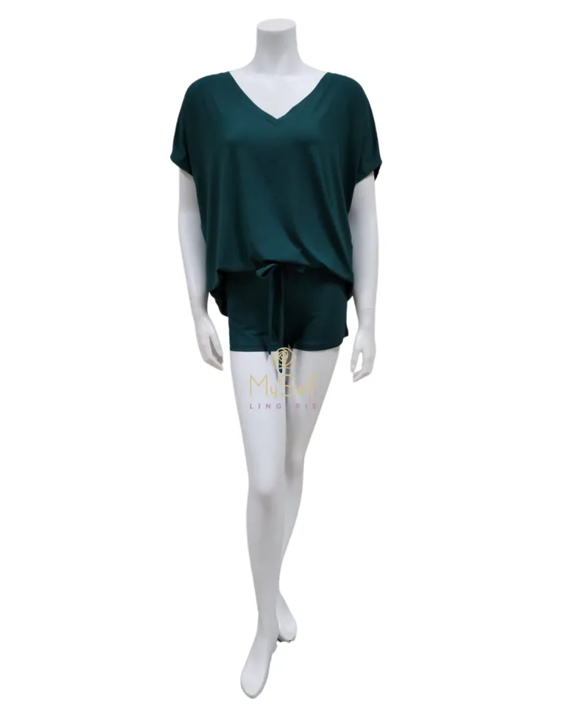 LW003   LW005 Modal Lounge Shorts Pajamas Set