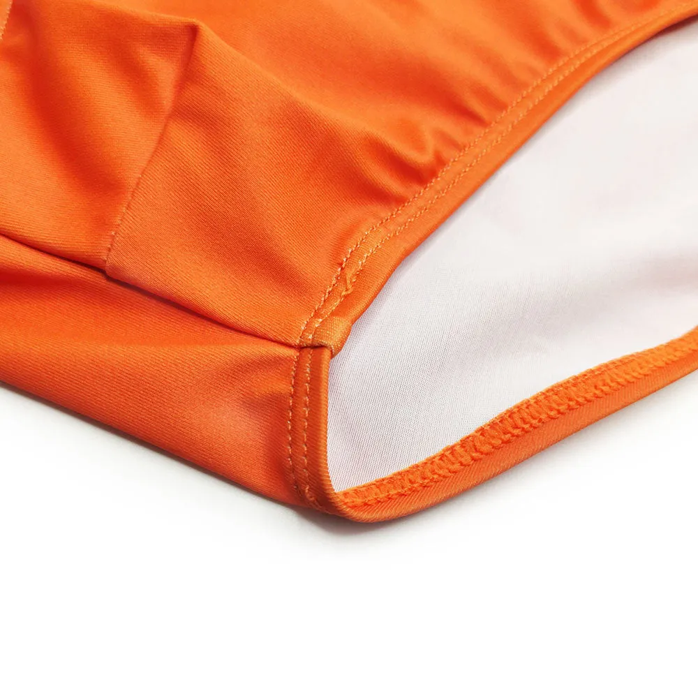Men's Striped Swim Briefs