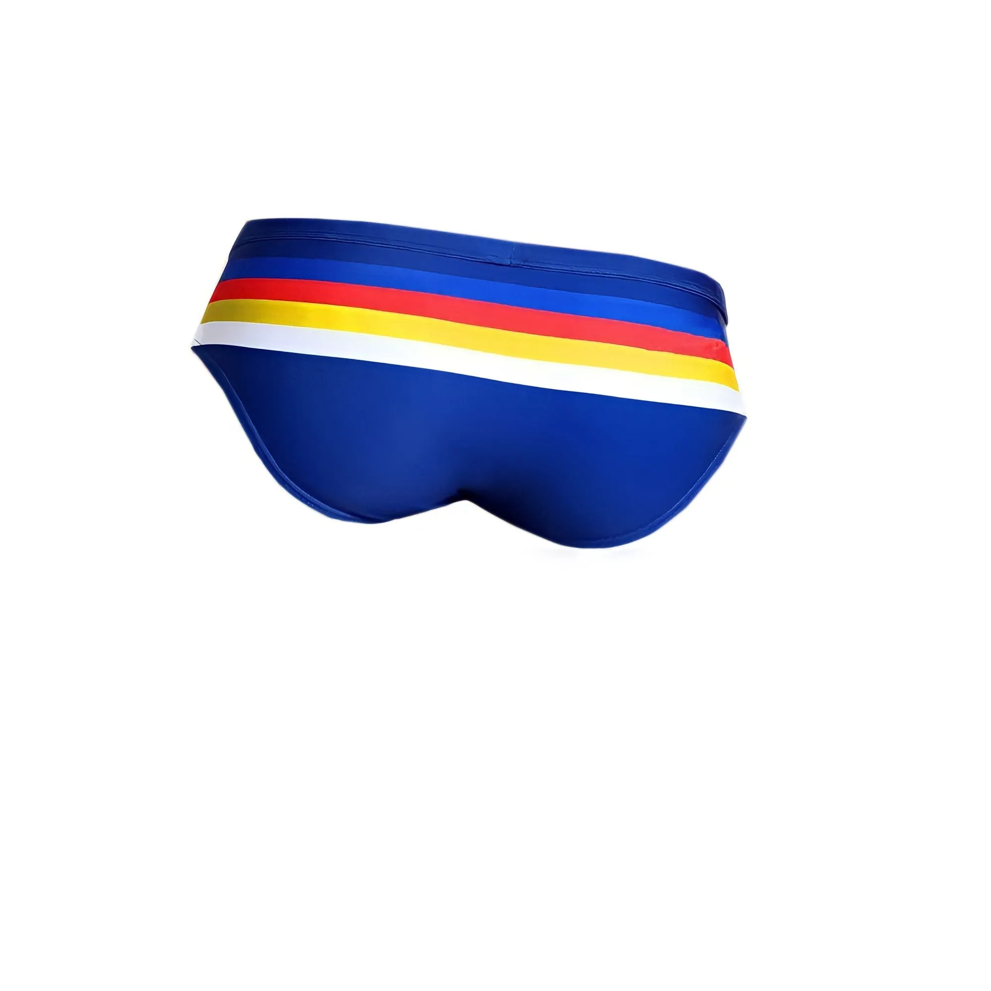 Men's Striped Swim Briefs