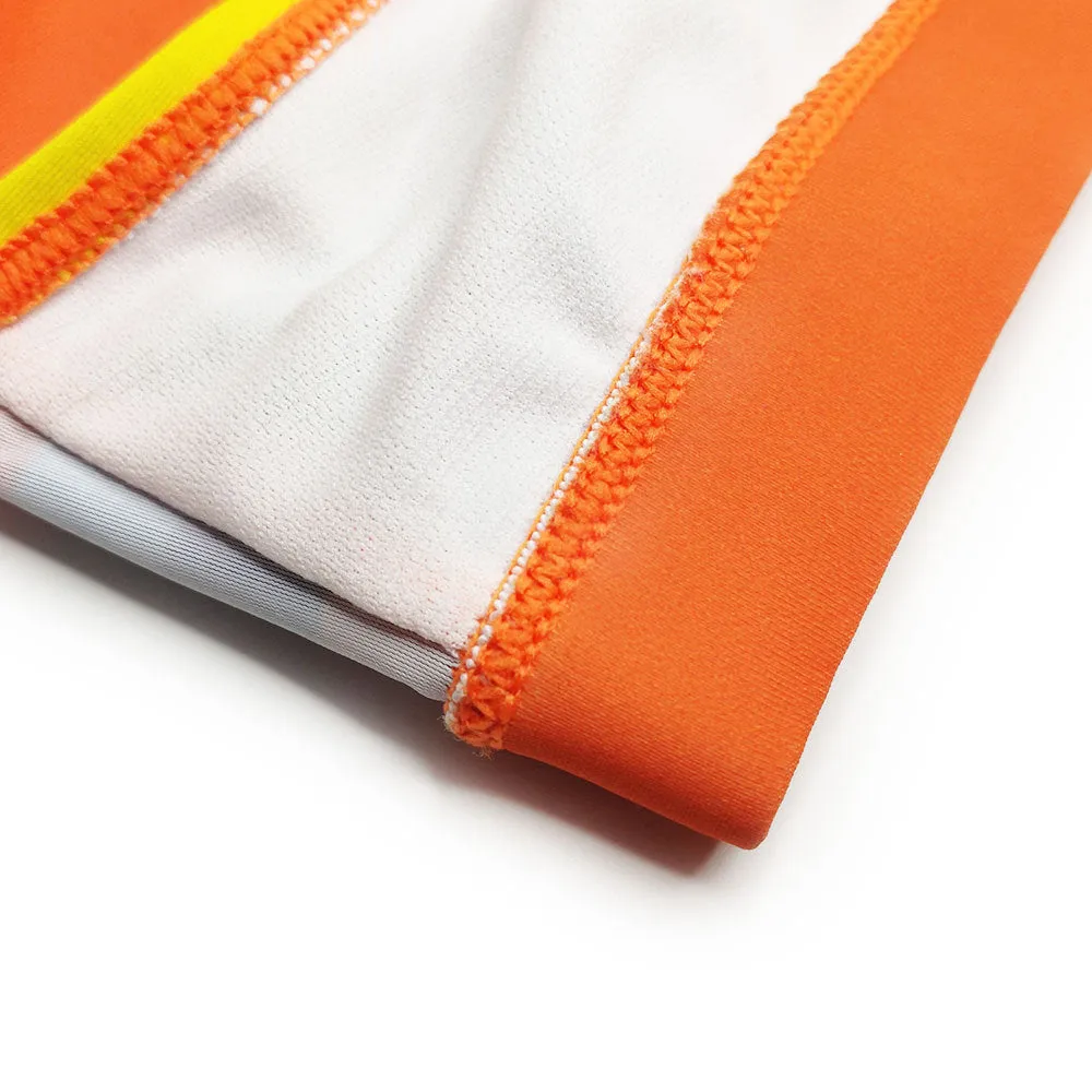 Men's Striped Swim Briefs