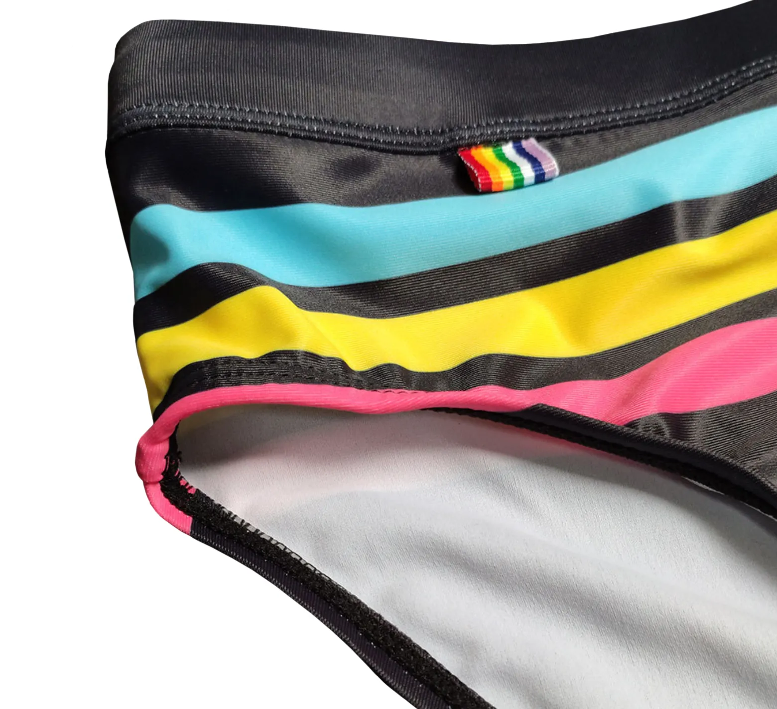 Men's Striped Swimsuit
