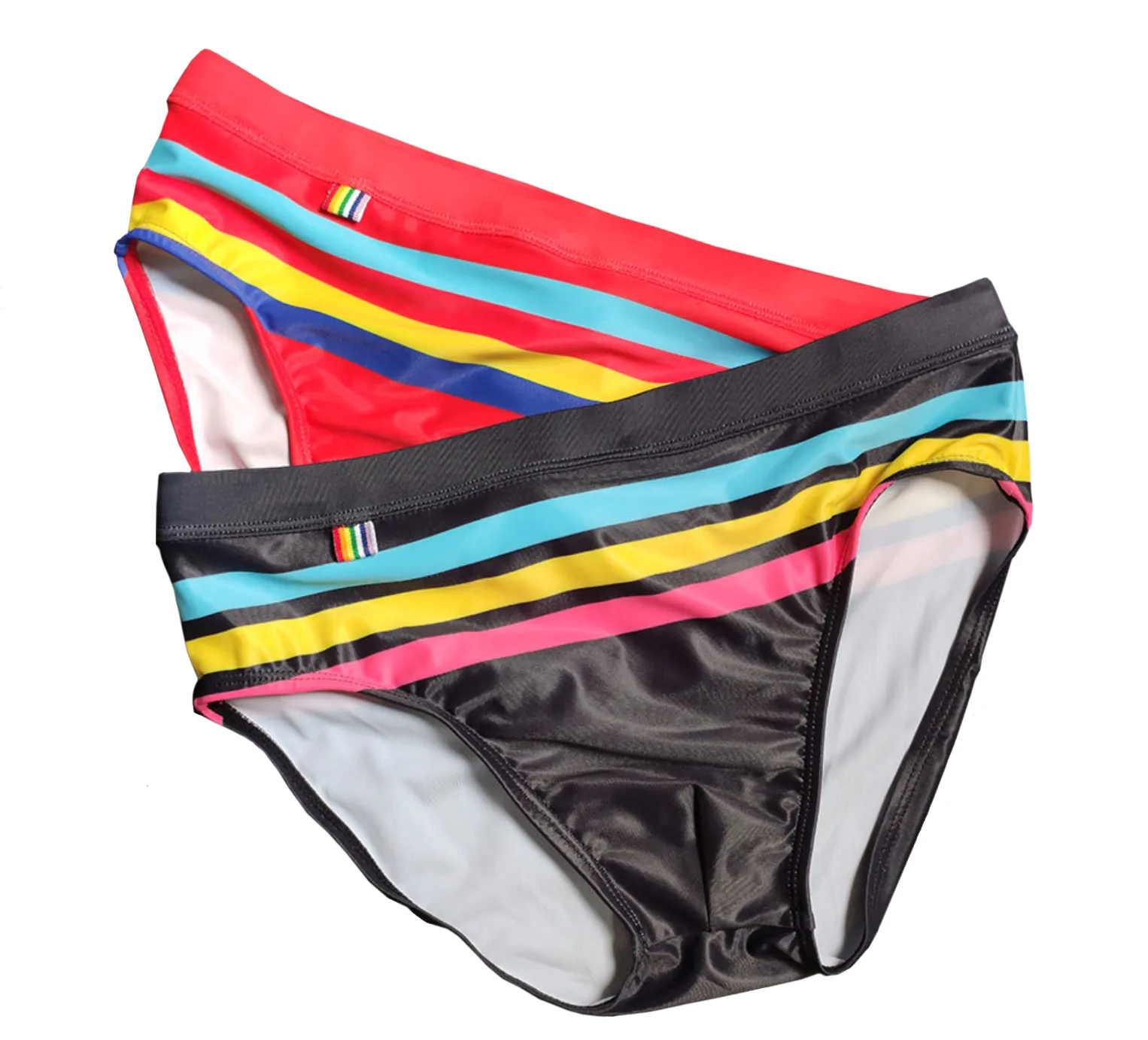 Men's Striped Swimsuit