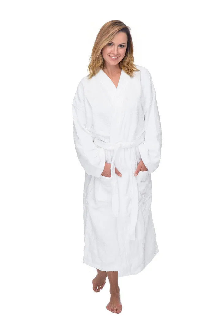 Monogrammed Long Terry Robe - Kimono