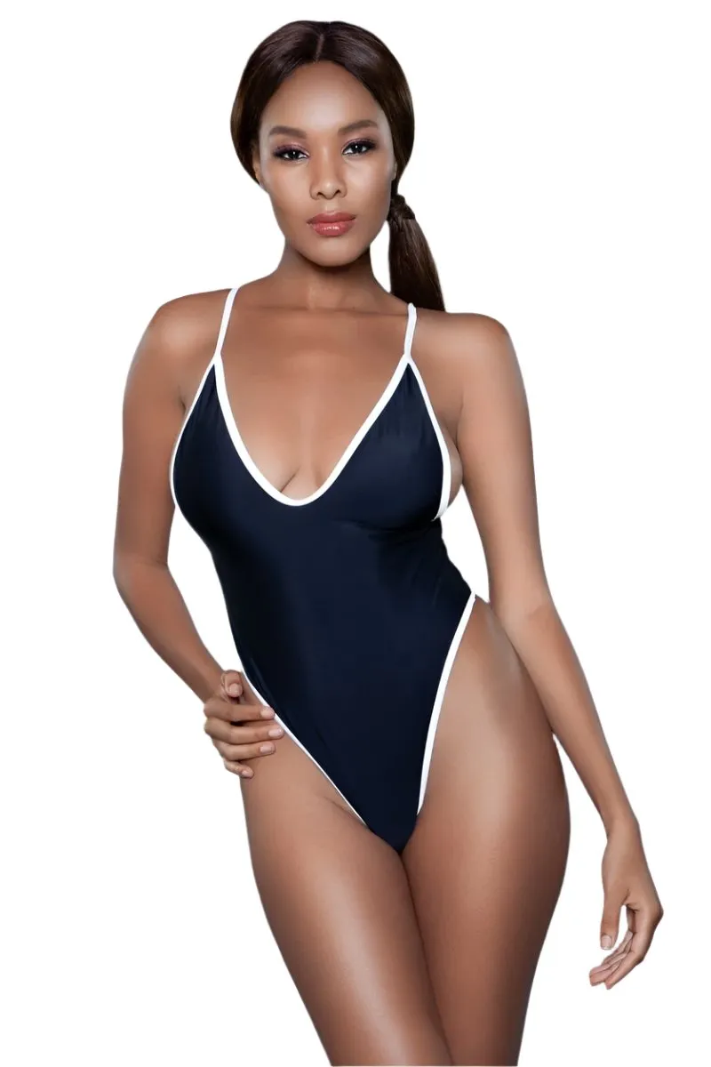Payton One Piece Swimsuit Black