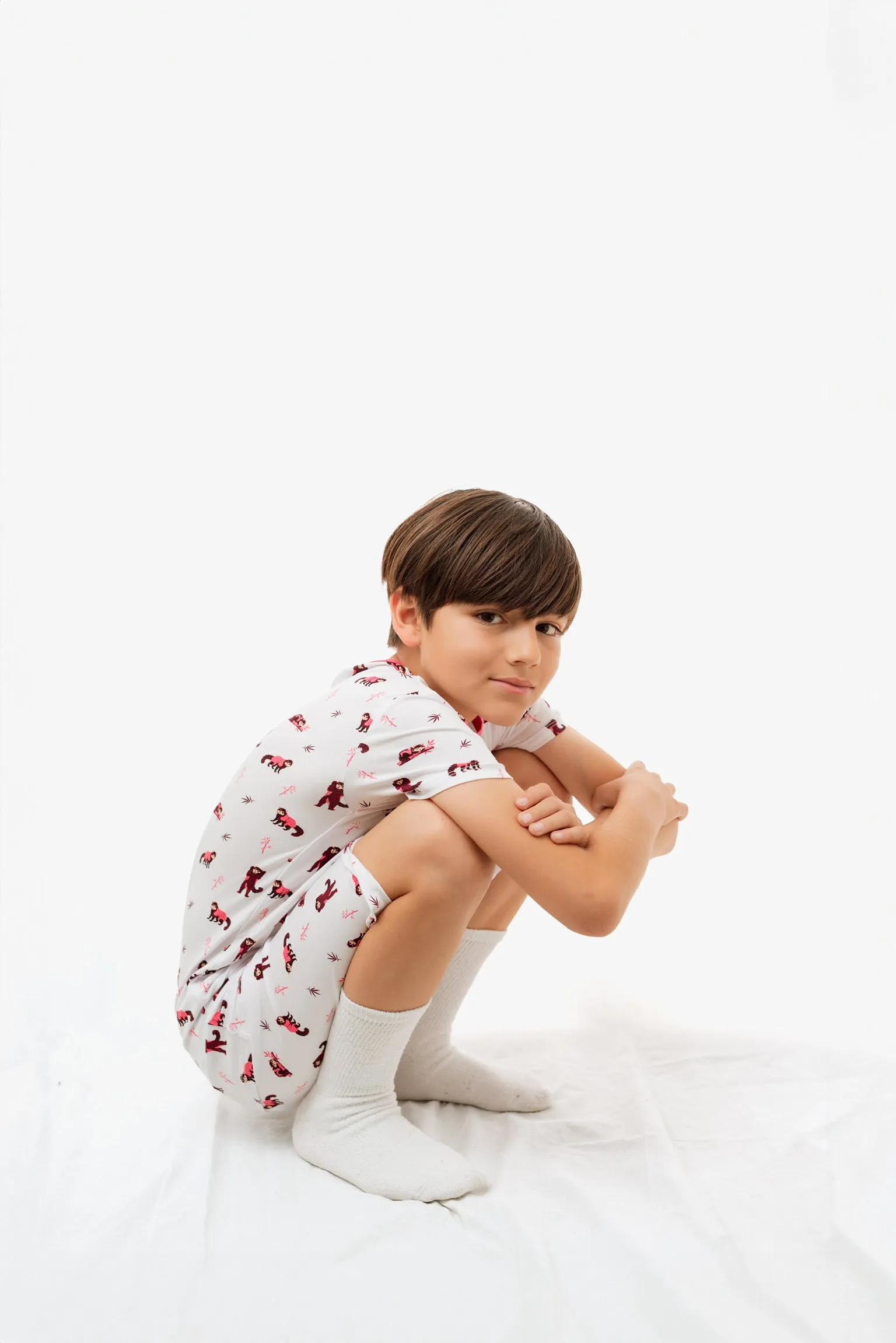 Red Panda | Short Sleeve Pajamas