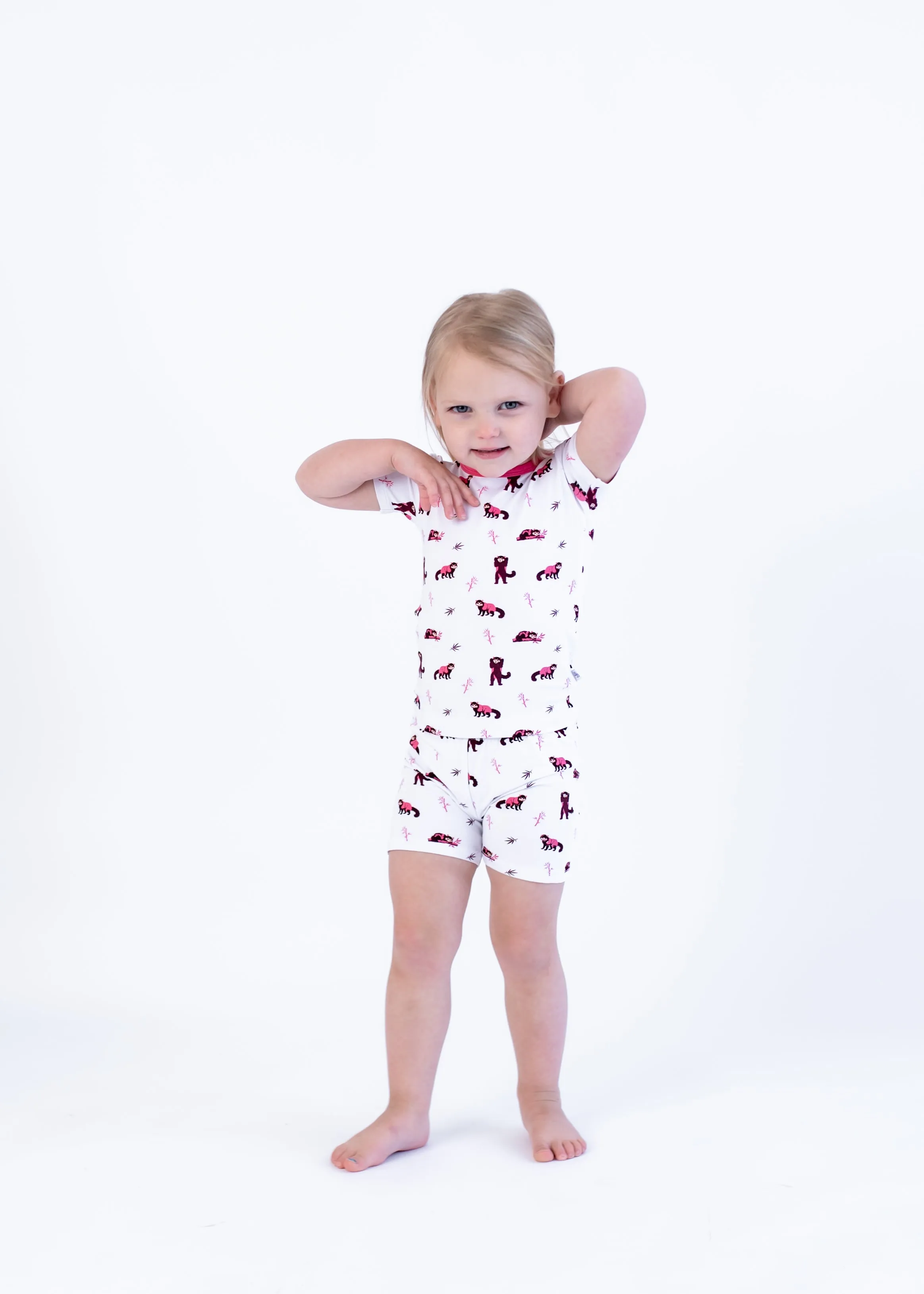 Red Panda | Short Sleeve Pajamas
