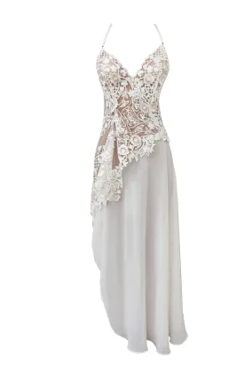 Resilience Embroidered Long Gown