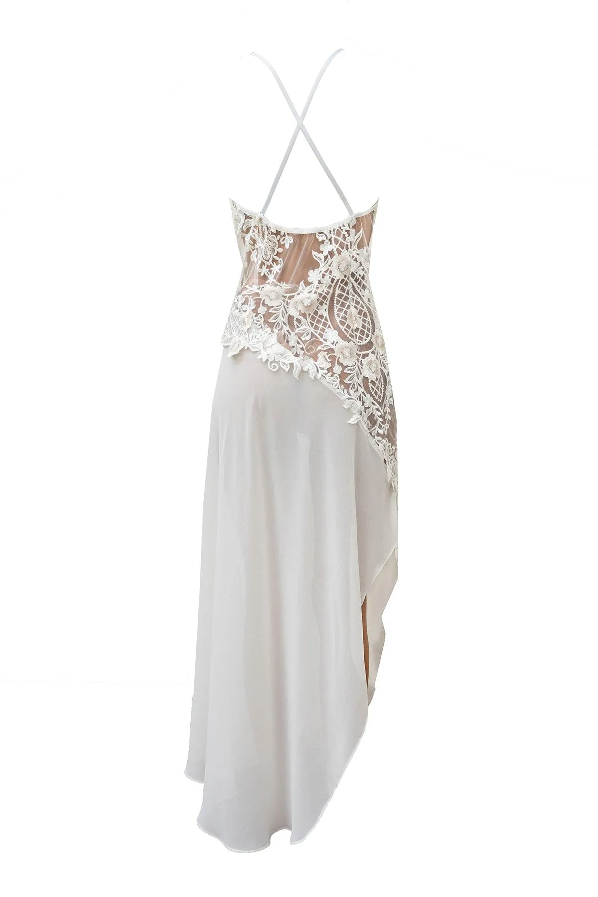 Resilience Embroidered Long Gown