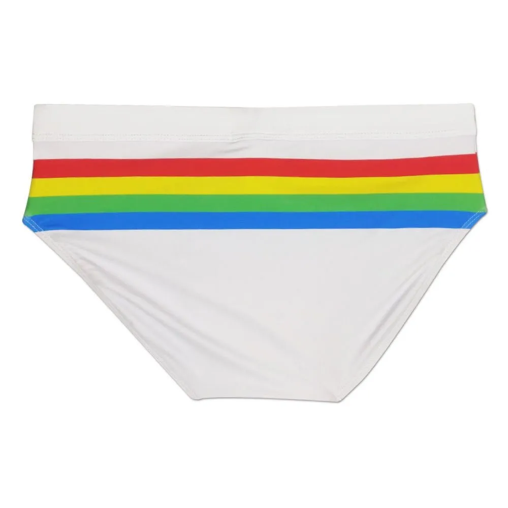 Ringaround Rainbow Swim Briefs
