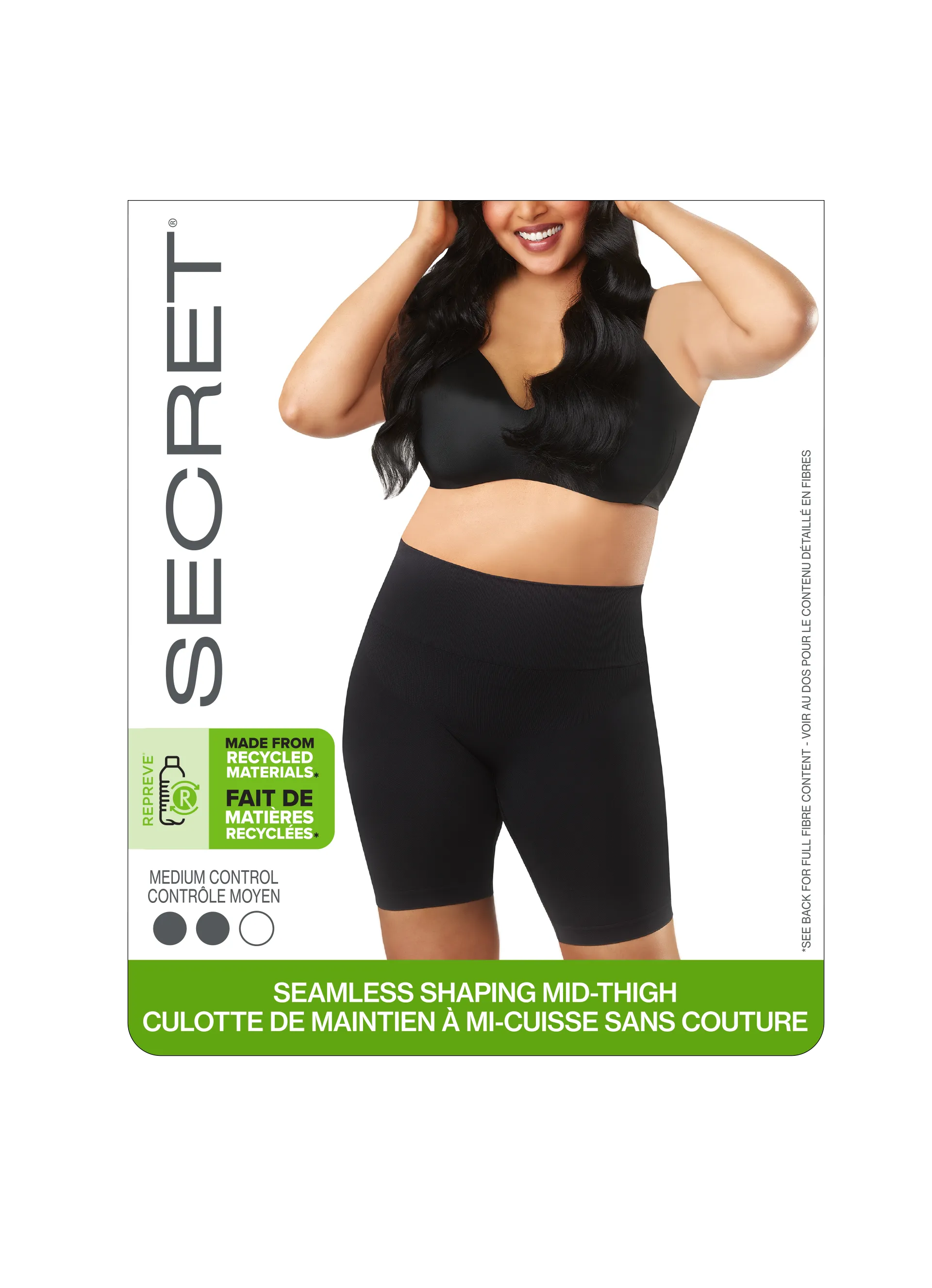 SECRET® Seamless Shaping Mid-Thigh - 1 Pair