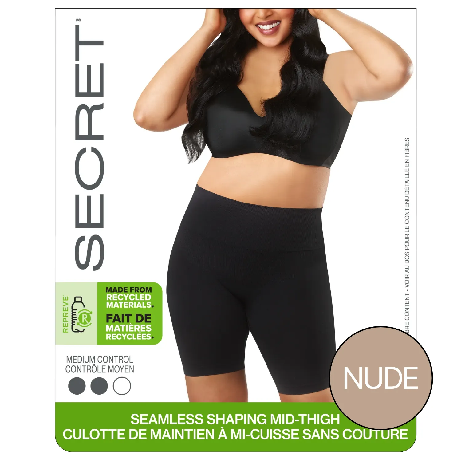 SECRET® Seamless Shaping Mid-Thigh - 1 Pair