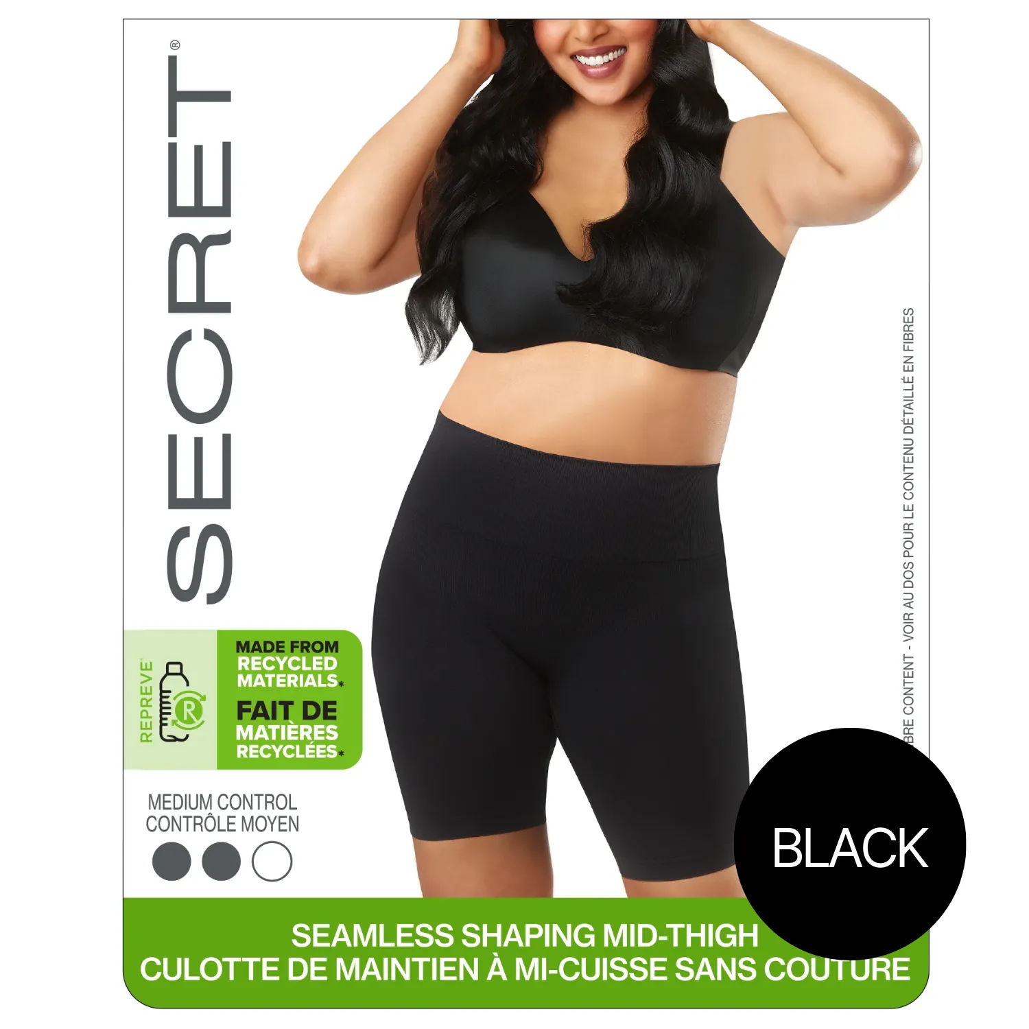 SECRET® Seamless Shaping Mid-Thigh - 1 Pair