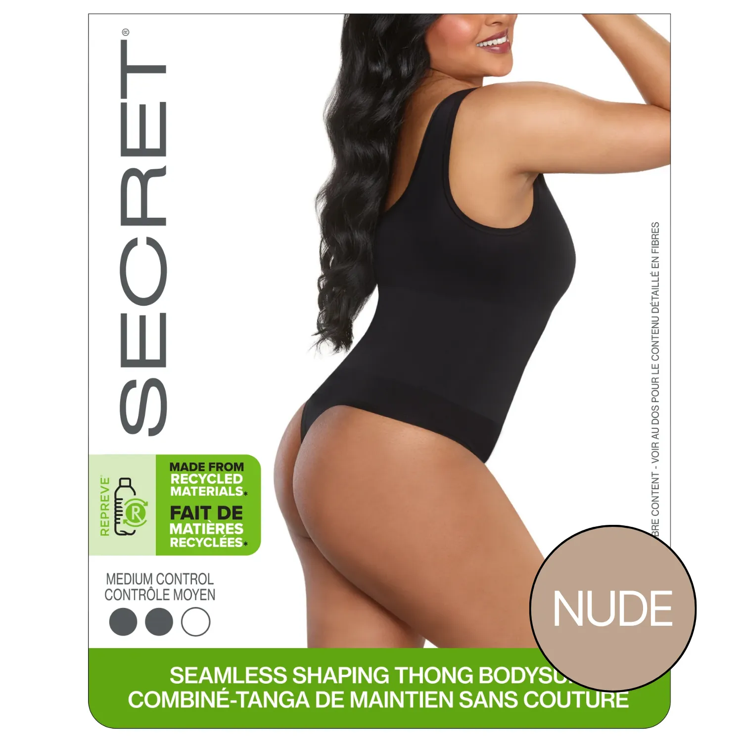SECRET® Seamless Shaping Thong Bodysuit - 1 Piece