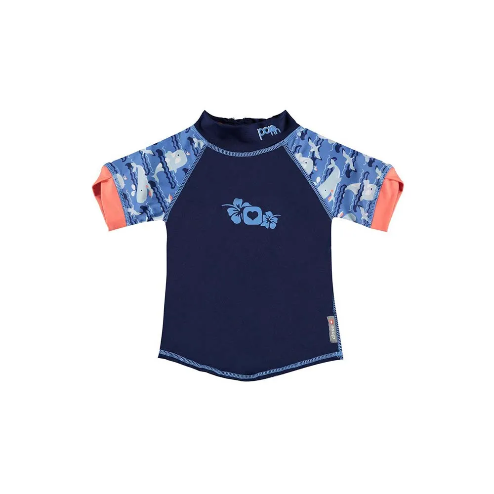 Short Sleeve Rash Vest - Endangered Ocean Collection
