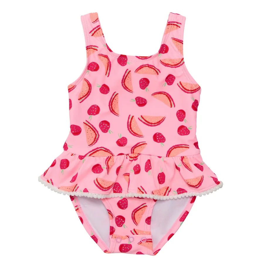 Snapper Rock Berry Sweet Skirt Swimsuit G13254