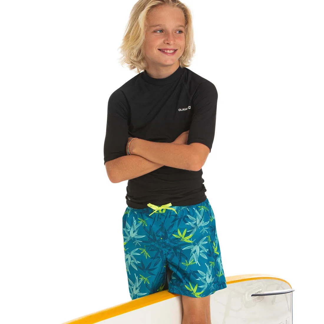 swimming shorts 100 - blue/black