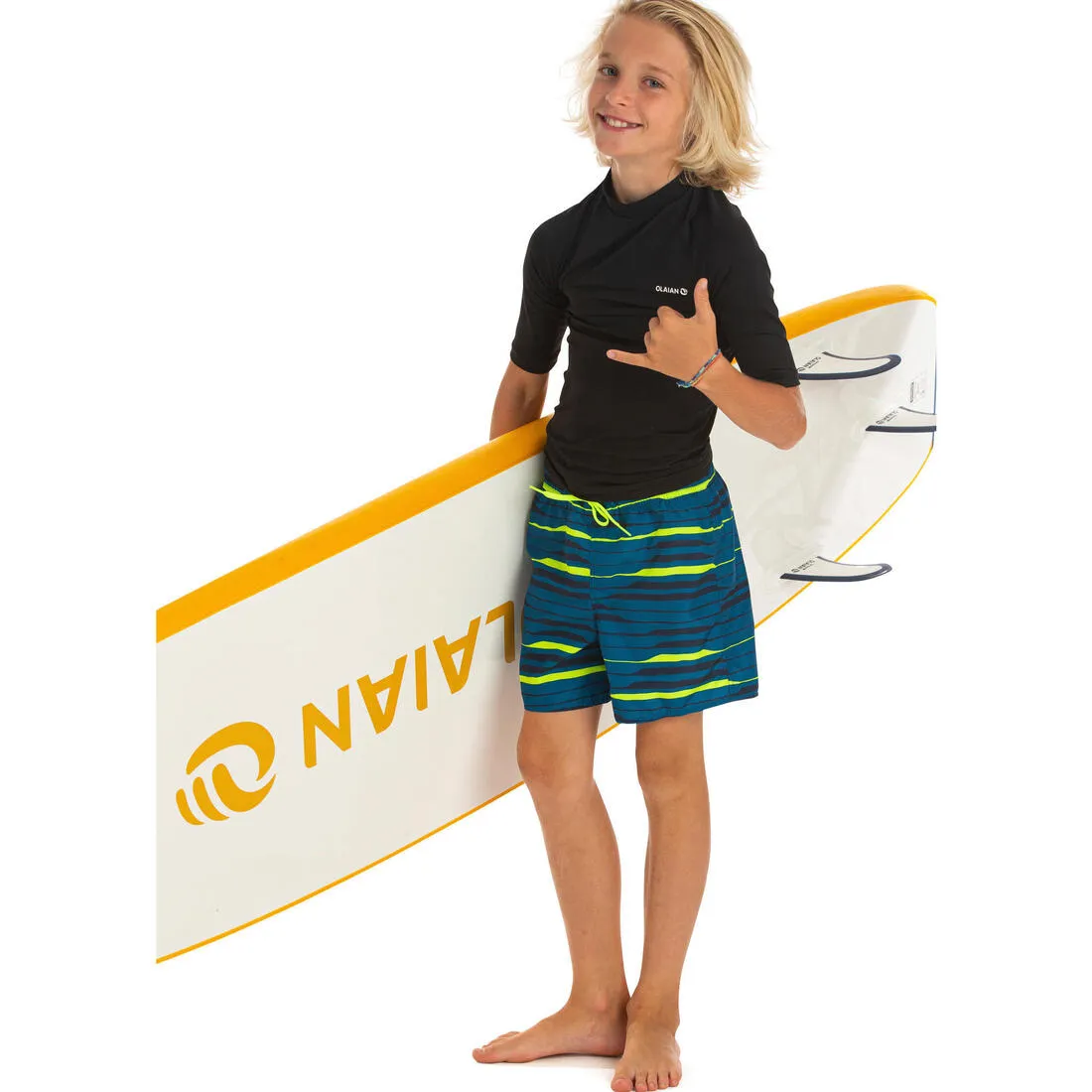 swimming shorts 100 - blue/black