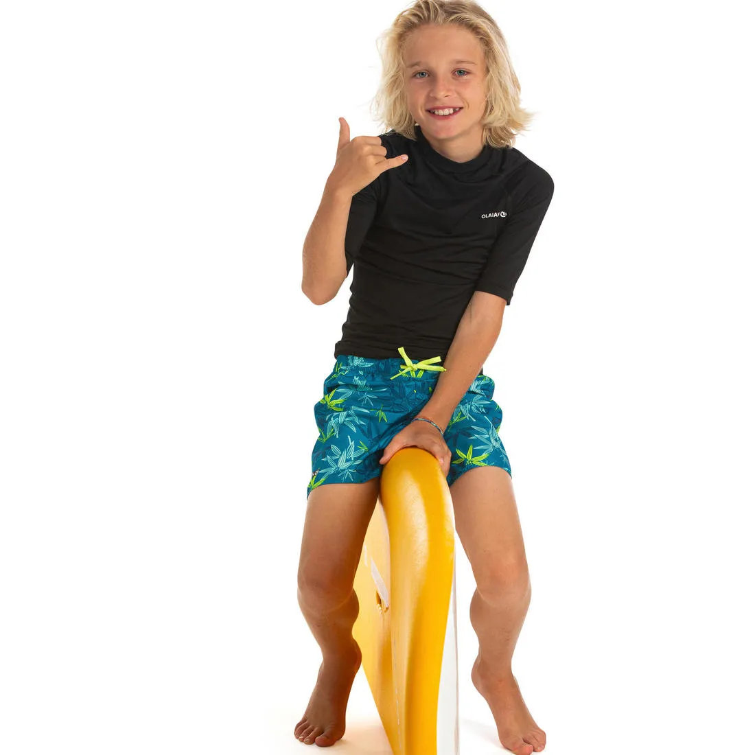 swimming shorts 100 - blue/black